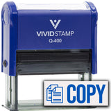 Copy (Papers) Self Inking Rubber Stamp