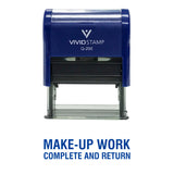 Make-Up Work Complete and Return Teacher Self-Inking Stamp