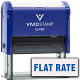 Flat Rate Self-Inking Office Rubber Stamp