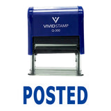 POSTED Self Inking Rubber Stamp