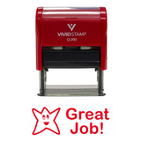 GREAT JOB Teacher Self-Inking Stamp