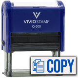 Copy (Papers) Self Inking Rubber Stamp