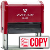 Copy (Papers) Self Inking Rubber Stamp