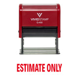 Estimate Only Self Inking Rubber Stamp