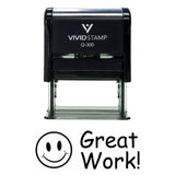 GREAT WORK Teacher Self-Inking Stamp