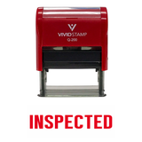 Basic INSPECTED Self Inking Rubber Stamp