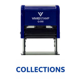 COLLECTIONS Self Inking Rubber Stamp