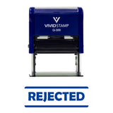 REJECTED Self-Inking Office Rubber Stamp